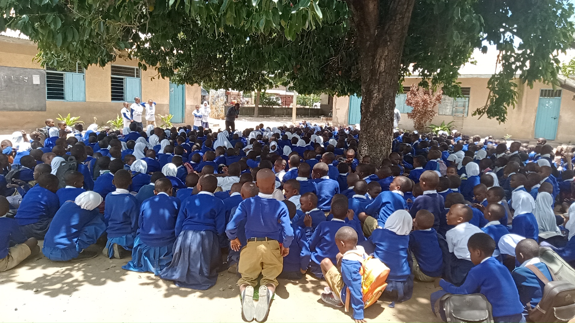  THA SF Team teach  PUPILS on the Negative effects of Drug abuse and Alcohol 
