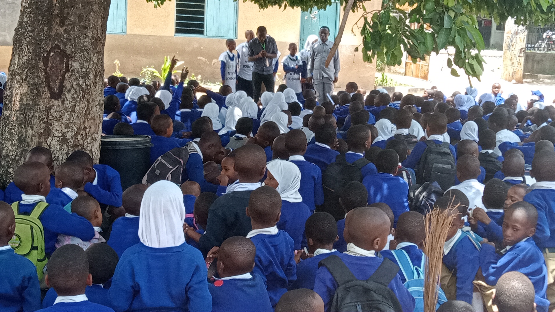  THA SF Team teach  PUPILS on the Negative effects of Drug abuse and Alcohol 