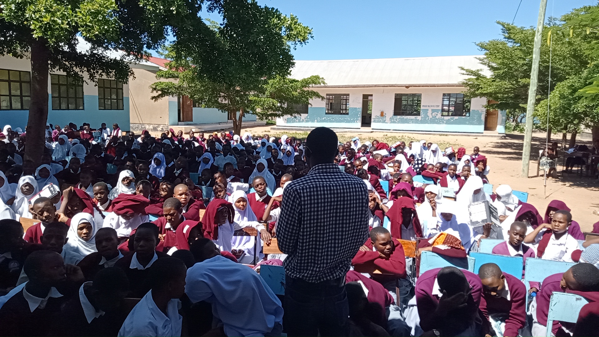 THA SF Team teach  STUDENTS on the Negative effects of Drug abuse and Alcohol