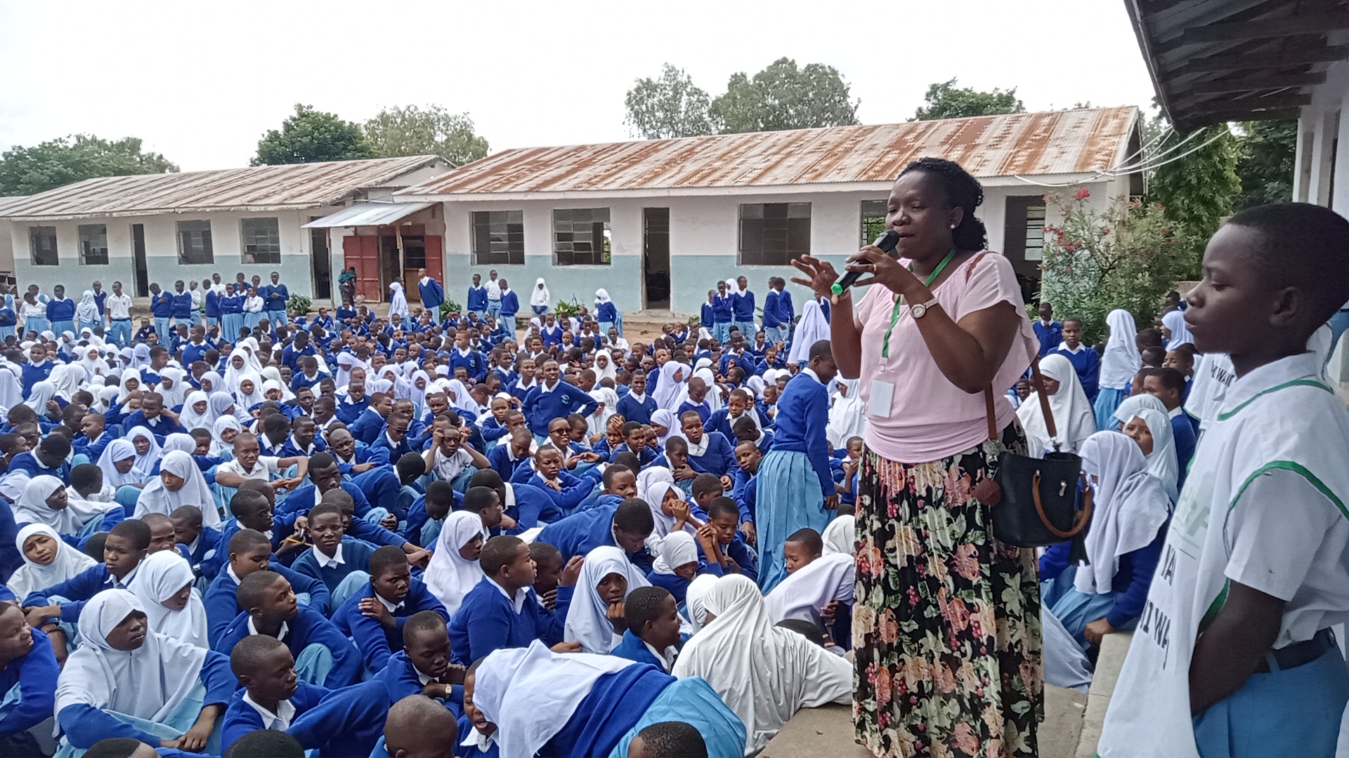 THA SF Team teach  STUDENTS on the Negative effects of Drug abuse and Alcohol