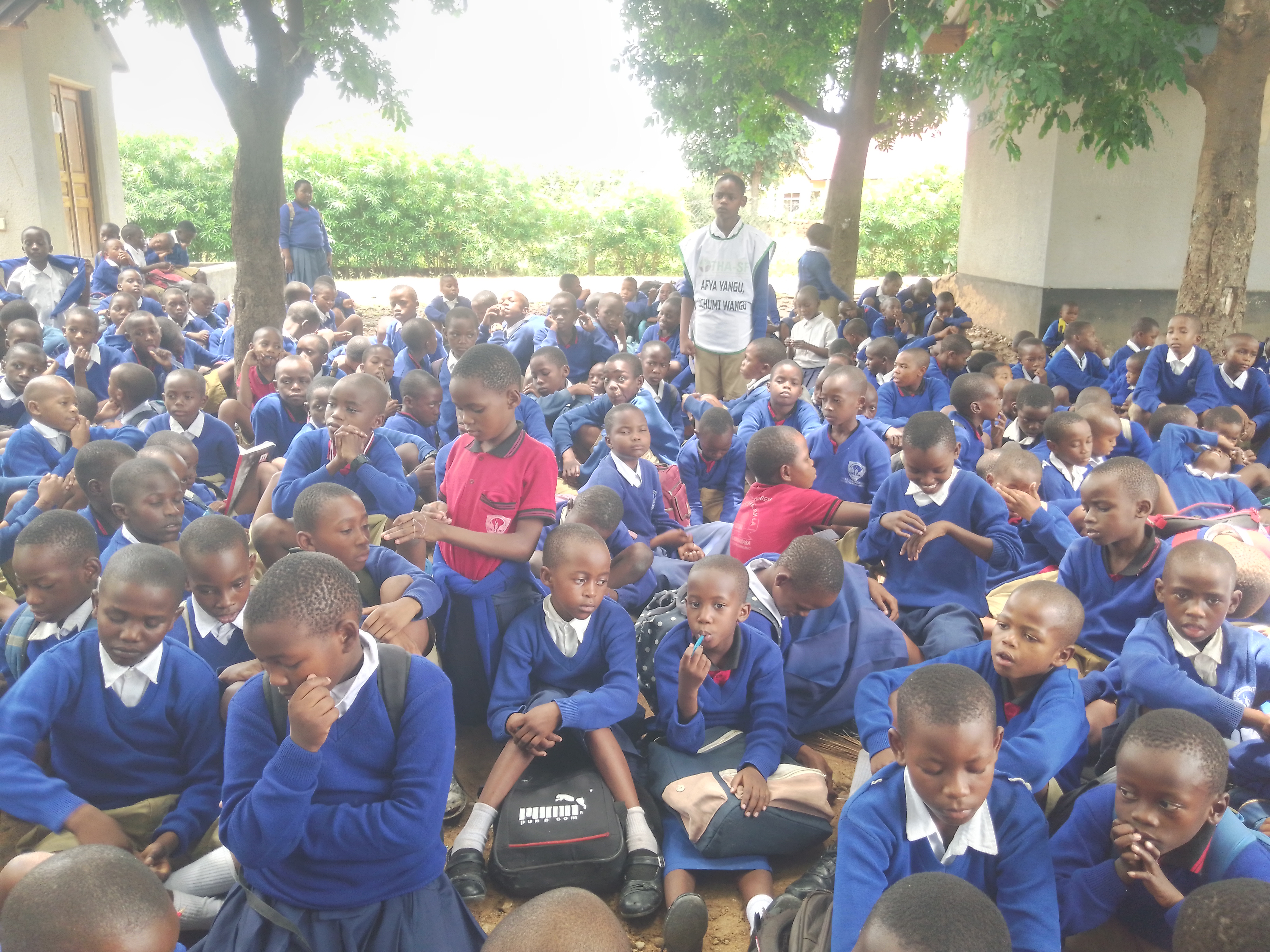 THA SF Team teach  PUPILS on the Negative effects of Drug abuse and Alcohol