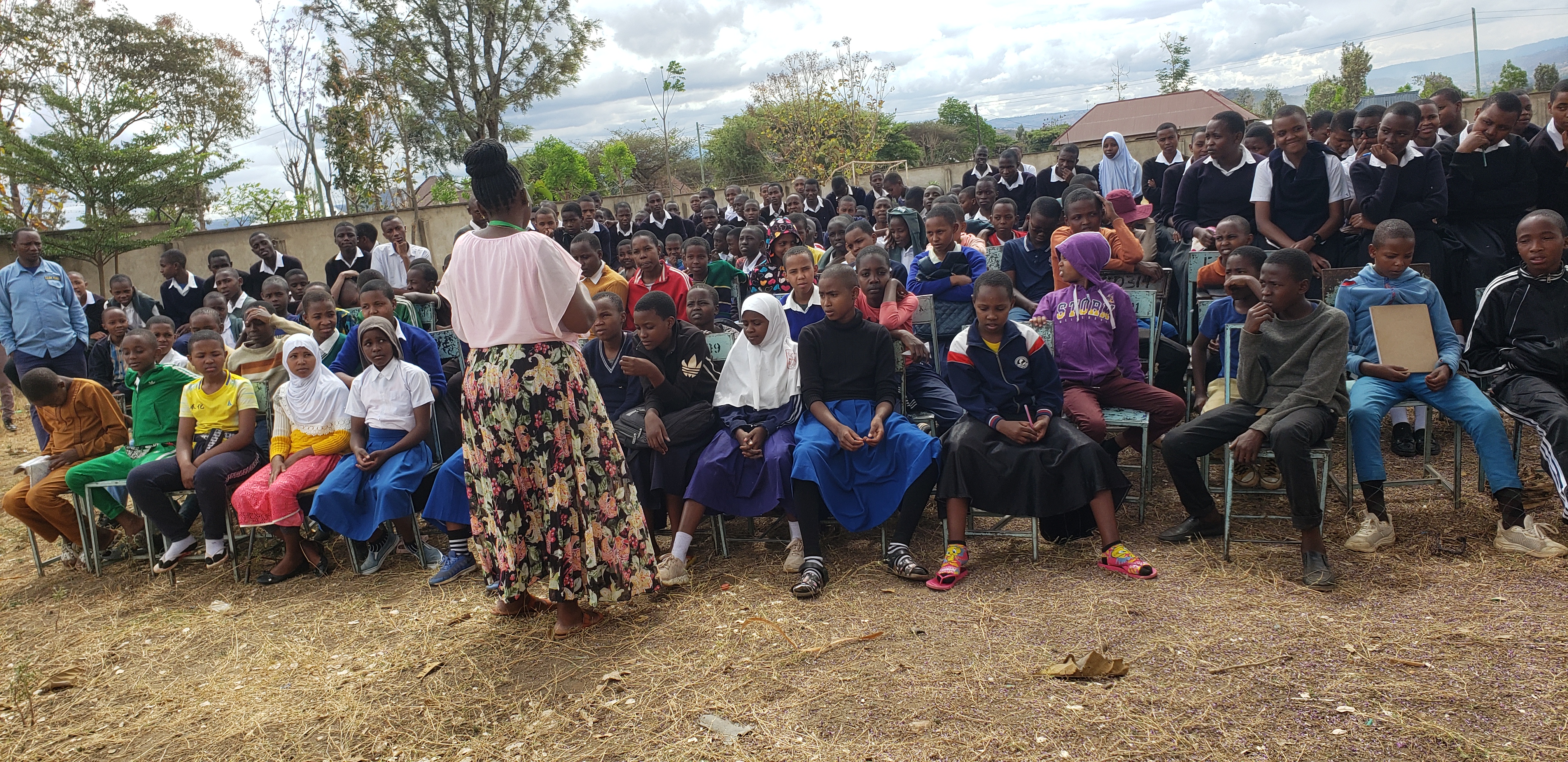 THA SF Team teach  STUDENTS on the Negative effects of Drug abuse and Alcohol also way forward to avoid and to advocacy