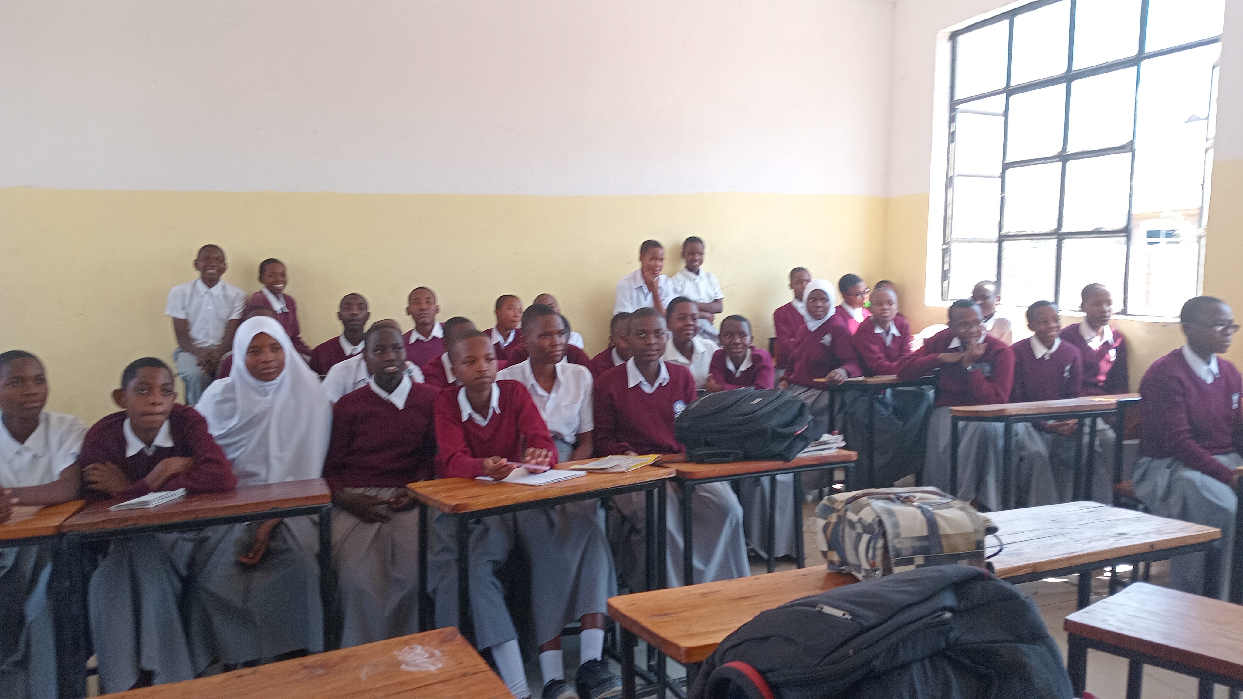 Debate day at Nzunguni B secondary Dodoma